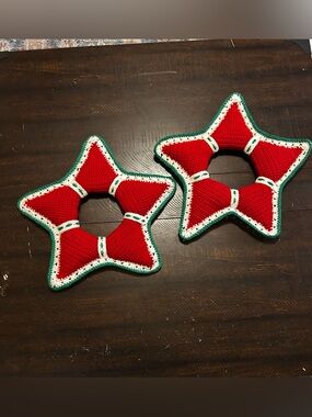 Crochet  Handmade Christmas Star Ornament
